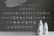 Wigwam - Handwritten Geometric Font, a Symbol Font by Struvictory.art (Thumbnail 7 of 9)