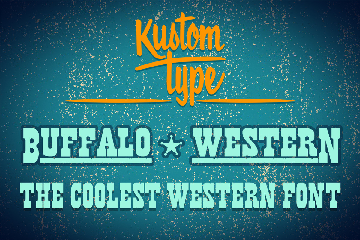 Buffalo Western Font preview 5