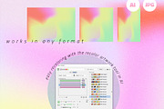 Escapism Vector Grainy Gradient Set, a Texture Graphic by angelainthefields (Thumbnail 6 of 6)