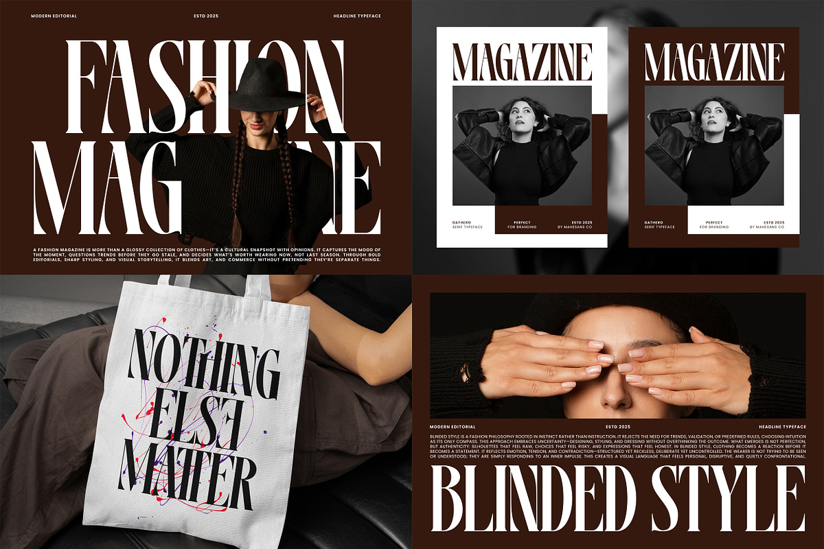 Headline Serif Font Bundle, a Serif Font by Mahesans Co (Photo 2 of 25)