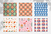 Patterns for Valentine's Day, a Pattern Graphic by KartInnka (Thumbnail 2 of 4)