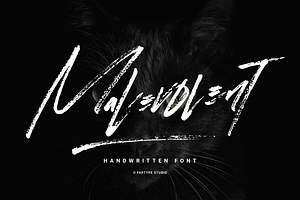 Malevolent Brush | Handwritten Brush