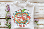 Teacher Teaching is a Work of Heart, a Work Illustration by CraftArtStudio (Thumbnail 2 of 4)