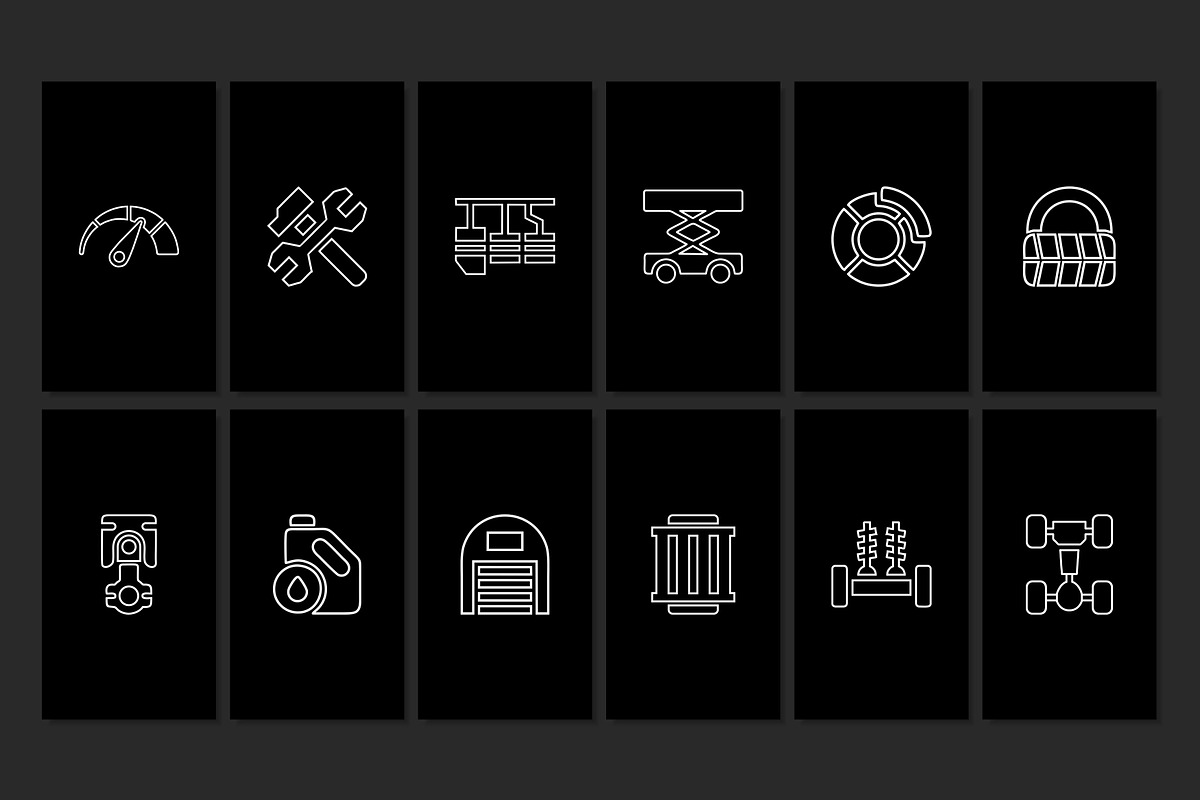 Automotive Blue Template, a Social Media Template by Kalubuak (Photo 9 of 10)
