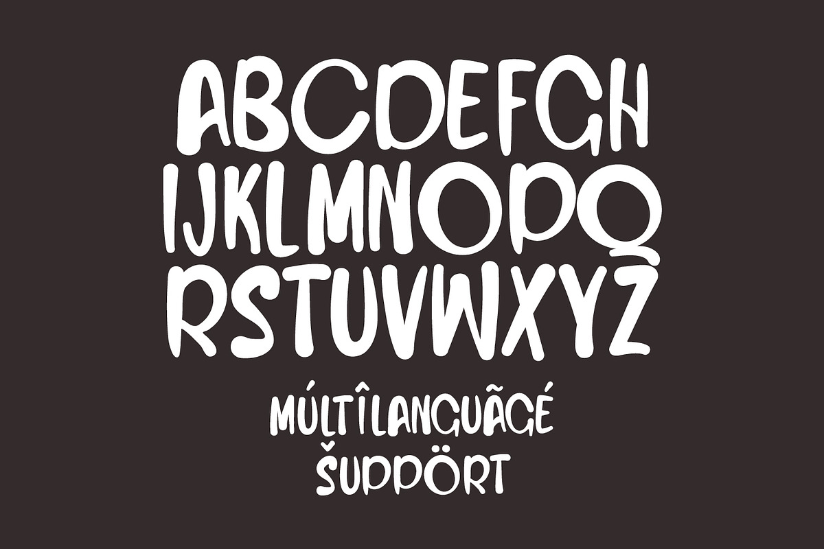 Ganova Ostrid Graffiti Font, a Handwritten Font by Maulana Creative (Photo 3 of 7)