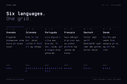 Signal Mono - Futuristic Monospace, a Serif Font by HipFonts (Thumbnail 7 of 14)