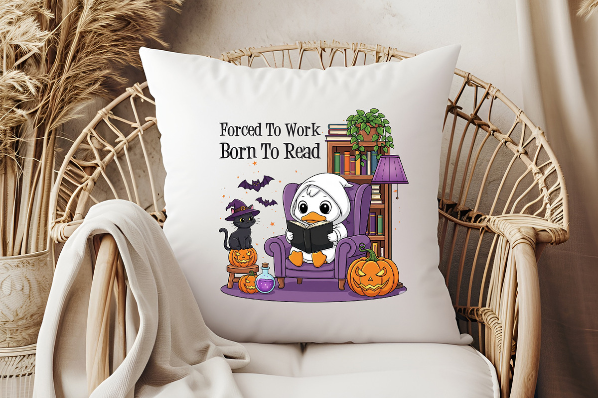 Halloween Goose Born to Read Design, an Illustration by Libby Wishes (Photo 2 of 6)