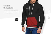 Men Hoodie 2 Mock-ups Set FREE DEMO, a Books & Magazine Mockup by Apparel_Mockups (Thumbnail 13 of 25)