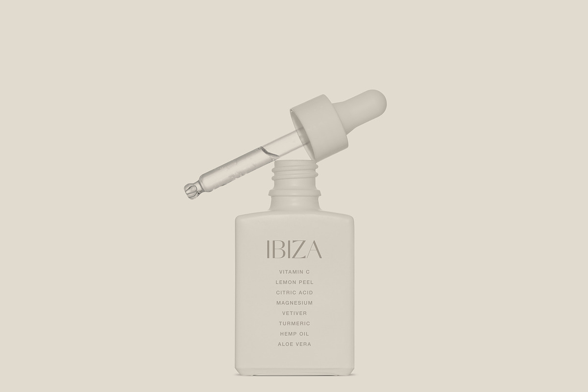Square Dropper Bottle Mockup, a Packaging Mockup by Copal (Photo 3 of 20)