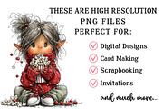Christmas Elf Clipart, an Illustration by OK Design (Thumbnail 4 of 6)