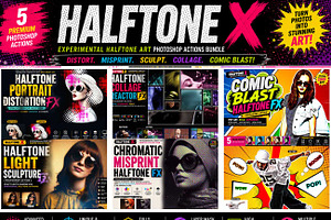 HALFTONE X Experimental Halftone