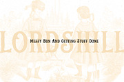 Lordshill (6 Font Styles), a Serif Font by Artdorable (Thumbnail 5 of 10)