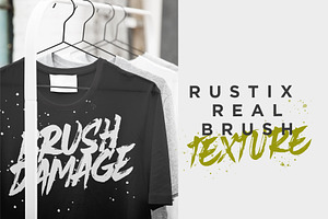 Rustix Brush Font