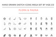Hand drawn sketch vector icons, an Icon by Visual Generation (Thumbnail 16 of 16)