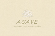 AGAVE: Blocky Mezcal San Serif, a Font by Chez Núñez (Thumbnail 5 of 5)