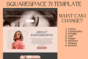 Coaching Squarespace 7.1 Website, a Squarespace Template by Lumina Alchemy (Thumbnail 4 of 9)