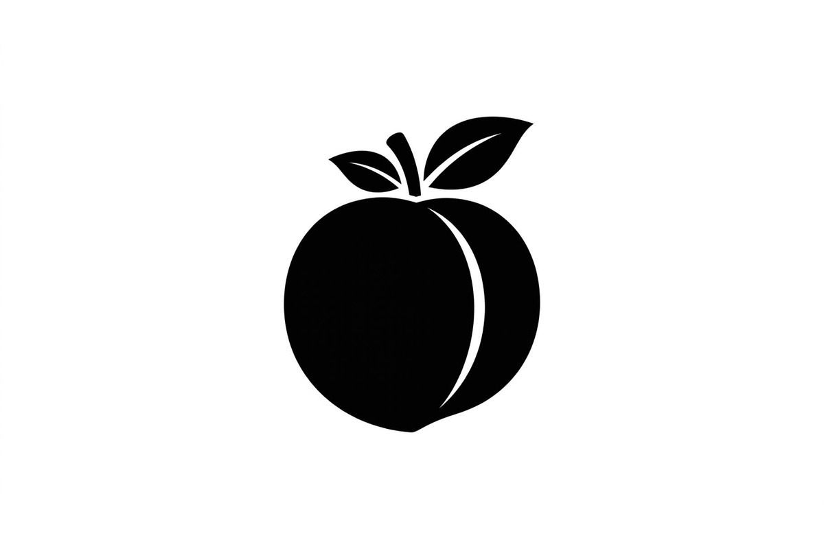 Peach Leaf Silhouette Collection, an Object Graphic by Designs_River (Photo 2 of 3)