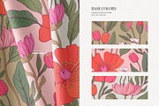 Dainty Botanical Pattern and Prints, a Pattern Graphic by likorbut (Thumbnail 5 of 10)