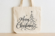 Merry Christmas PNG, a Seasonal Illustration by CraftArtStudio (Thumbnail 2 of 4)