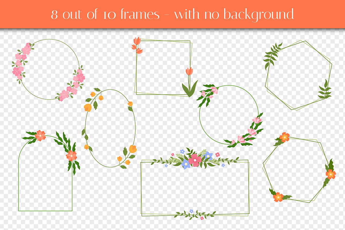 Flowers PNG Clipart Vector Patterns, a Pattern Graphic by AnnaViolet_store (Photo 5 of 16)