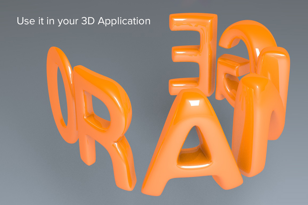 MS Helen Typeface for 3D preview 6