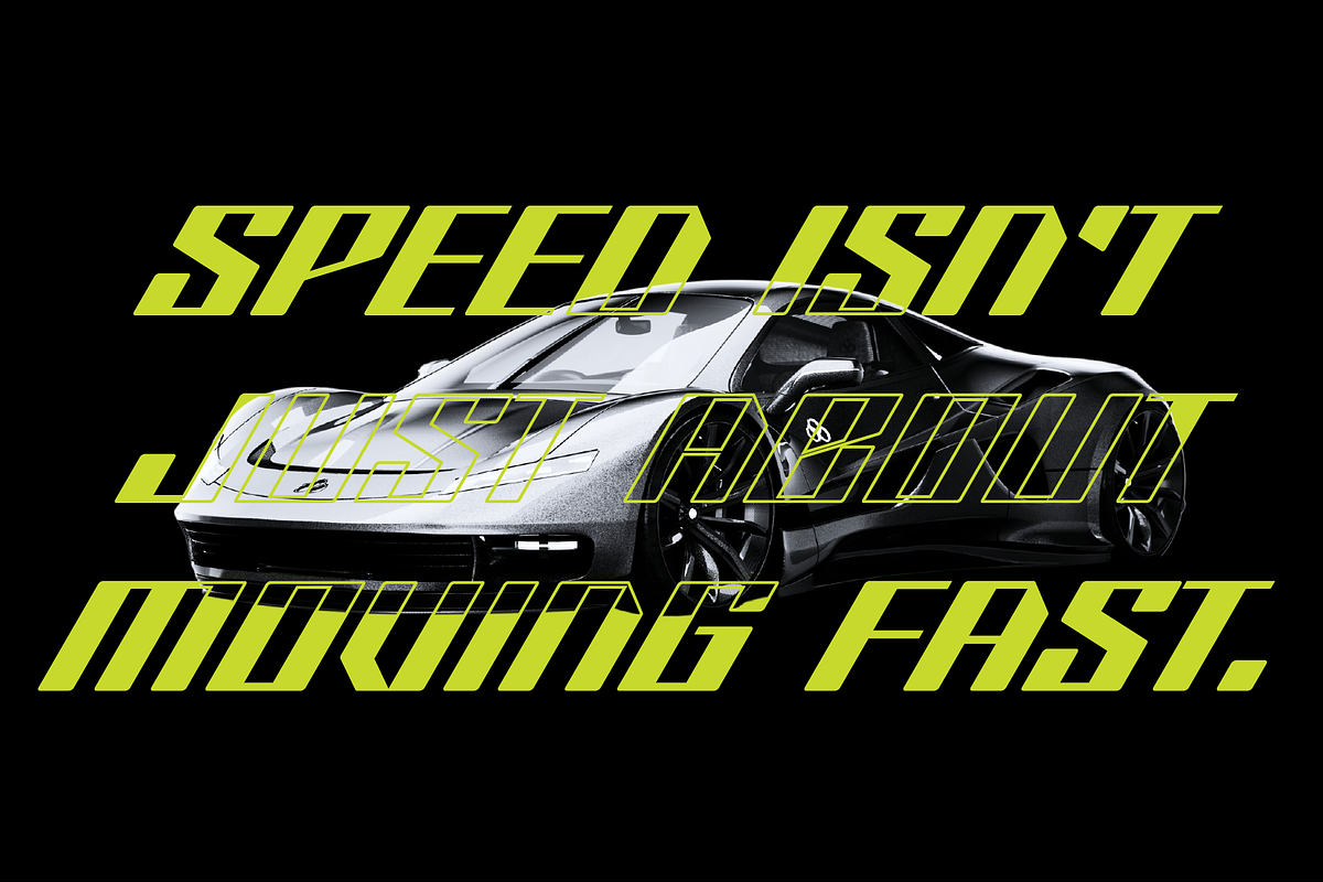 Strn-Sharp Edgy Sports Font, a Sans Serif Font by Ebad Designs (Photo 5 of 8)