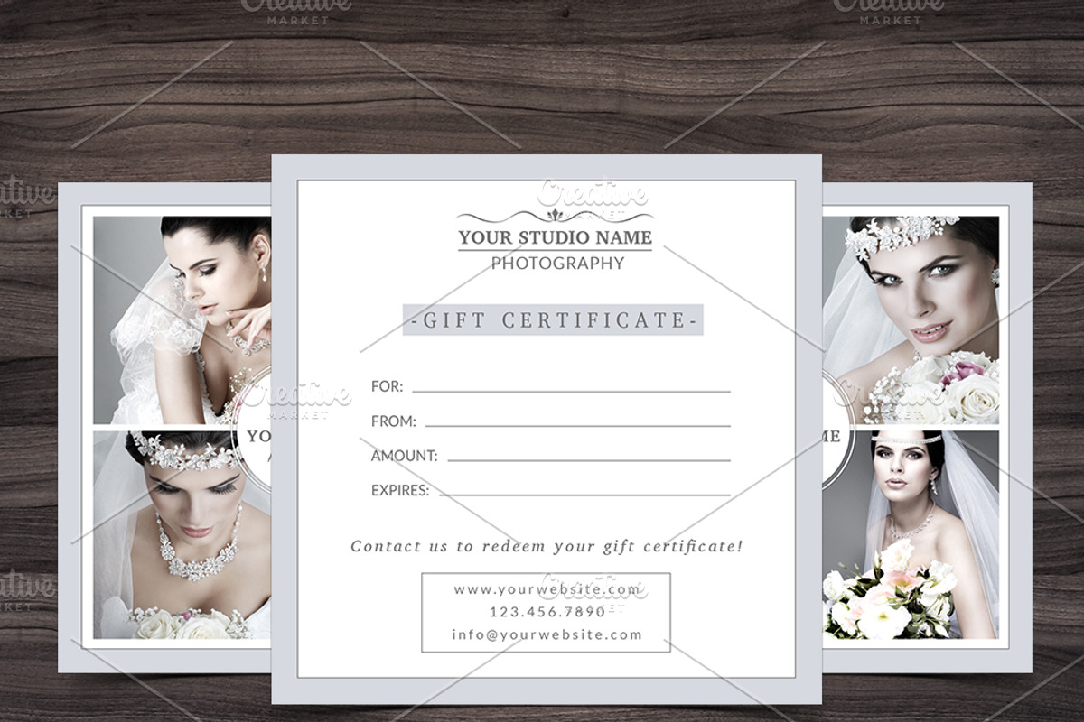 Photography Gift Certificate Templat, a Marketing Template by NM-Design-Studio (Photo 2 of 3)