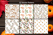Minimalist Autumn:Patterns & Clipart, a Pattern Graphic by Elatedowl (Thumbnail 2 of 13)