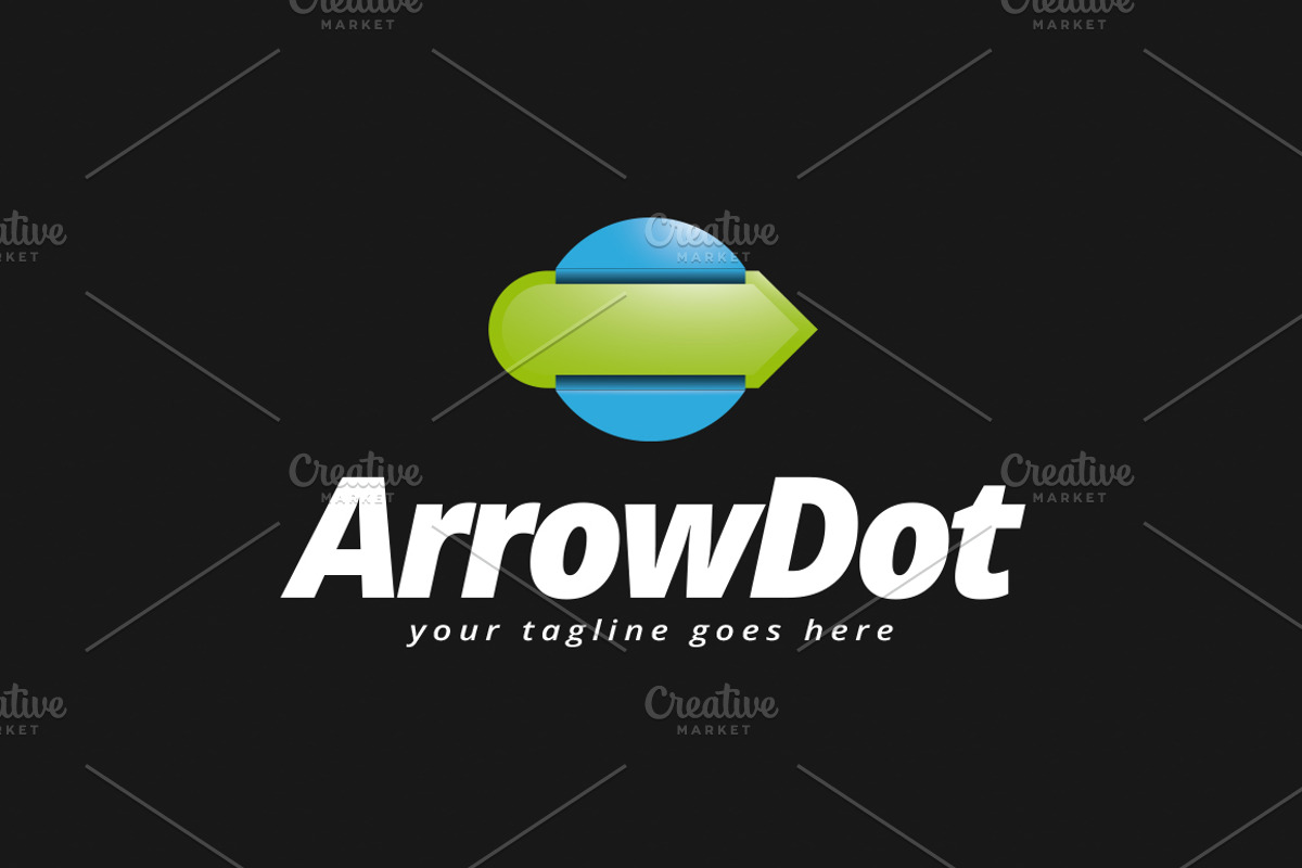 Arrow Dot Logo, a Branding & Logo Template by PixaSquare (Photo 5 of 5)