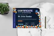 Geometric Certificate, a Stationery Template by SquidPixey (Thumbnail 3 of 6)