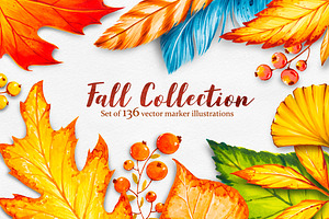 Fall Collection. Markers.