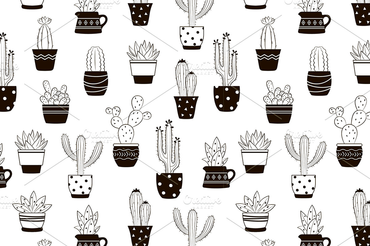 Cactus, a Decorative Illustration by Paper Cards (Photo 4 of 4)