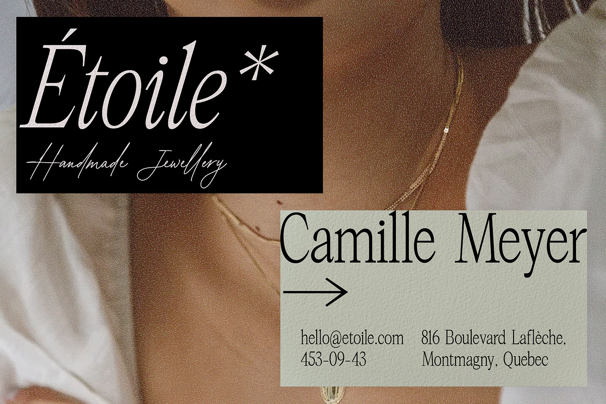 Atelier Femme // Modern Script, a Script Font by PeachCreme (Photo 4 of 7)