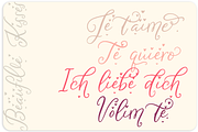 Beaufille Kisses, a Script Font by KLUGE+CO (Thumbnail 6 of 10)