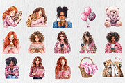 Leopard Print Planner Clipart, a Seasonal Illustration by Rose Art (Thumbnail 2 of 4)