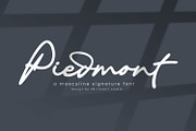 Piedmont - Masculine Signature, a Script Font by Ridha-38.lineart (Thumbnail 1 of 13)