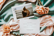 Simple Elegant Chic Photo Wedding, an Invitation Template by LucaTheme (Thumbnail 1 of 6)
