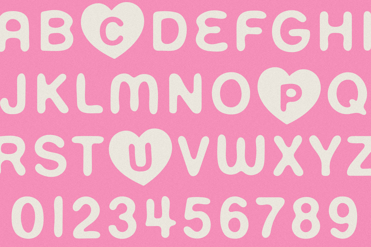 Heart Burn: Fonts + Graphics, a Symbol Font by Bruised Goods (Photo 3 of 9)