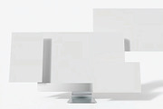 Computer with UI Screen Mockup, an Advertising Mockup by skybluecreative (Thumbnail 3 of 3)