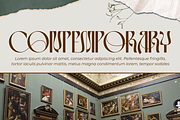 Paintings Galleries Font, a Sans Serif Font by 177Studio (Thumbnail 5 of 8)