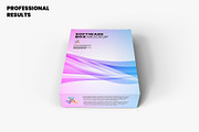 Software Box Mockup - 13 Views, a Packaging Mockup by Illusiongraphic (Thumbnail 8 of 27)