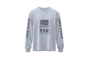 Premium Long Sleeve Mockup, an Apparel Mockup by DigitAuras (Thumbnail 3 of 3)