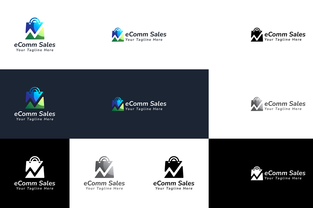 eCommerce Sales Logo, a Branding & Logo Template by mumair (Photo 2 of 2)