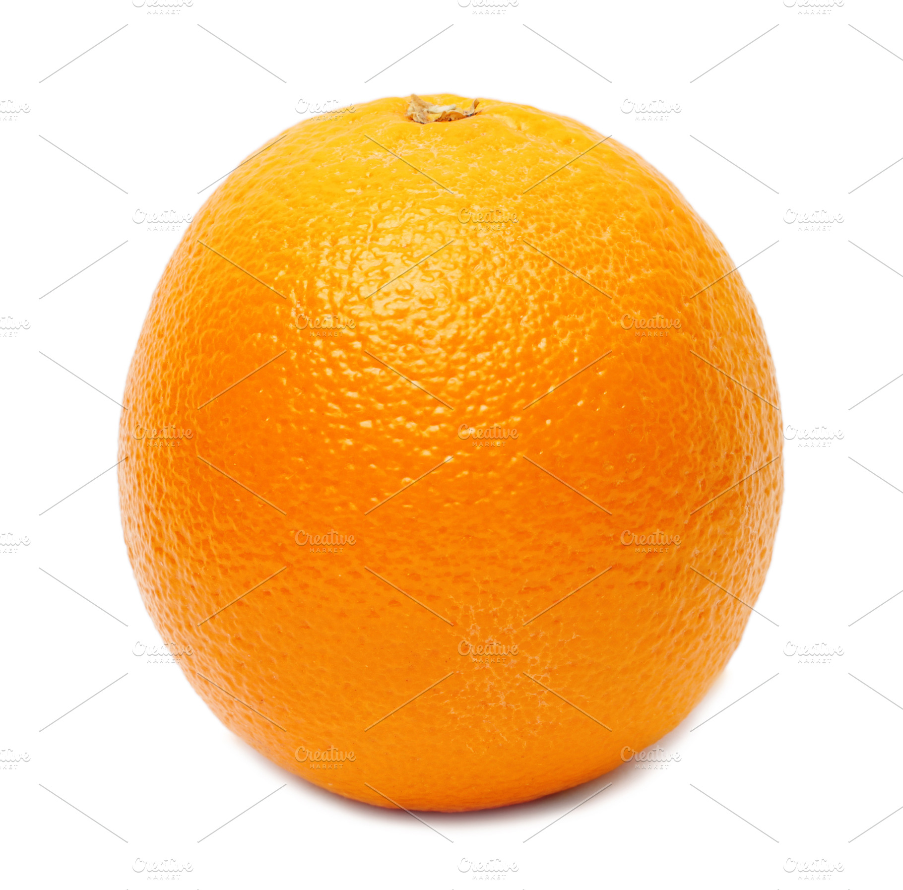 Orange isolated, a Photo by saiko3p