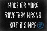 SloganTee Cracked Uppercase font, a Font by akropol (Thumbnail 6 of 6)