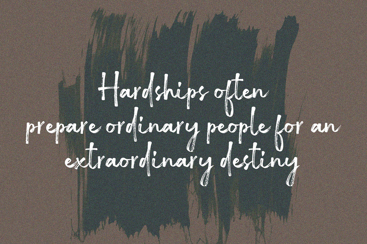 Hardshock - Brush Script Font, a Handwritten Font by Subectype Studio (Photo 3 of 9)