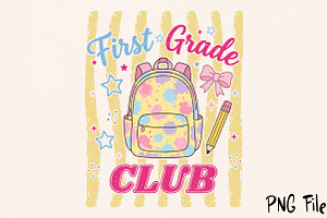 First Grade Club PNG, a Seasonal Illustration by Rose Art