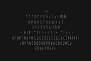 Brengkel - Condensed Font, a Sans Serif Font by MuSan (Thumbnail 4 of 5)