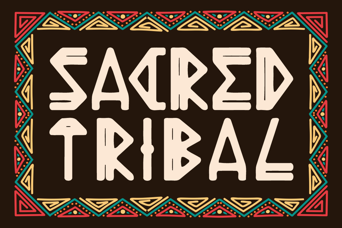 Ancient Legend Nomadic And Tribal, a Font by PutraCetol Studio (Photo 4 of 5)