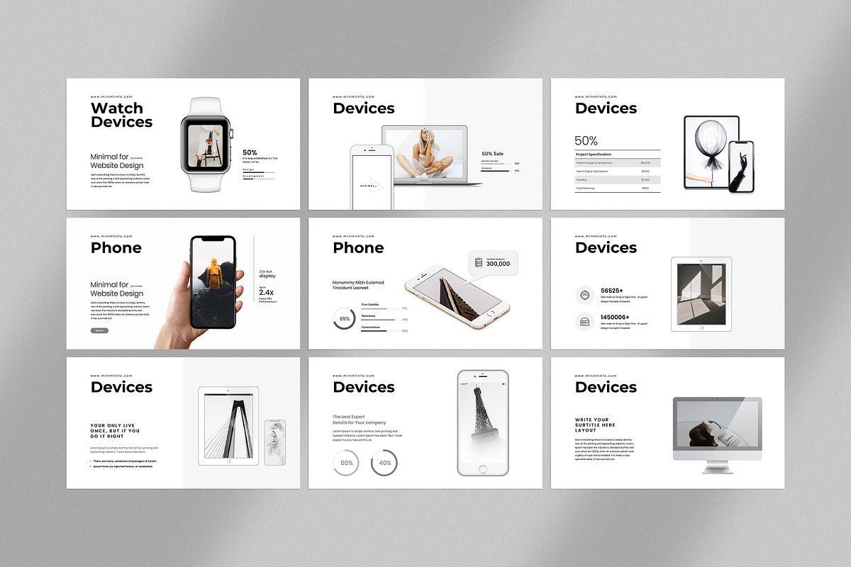 Minml Presentation Template, a Presentation Template by evgenystudio (Photo 23 of 28)